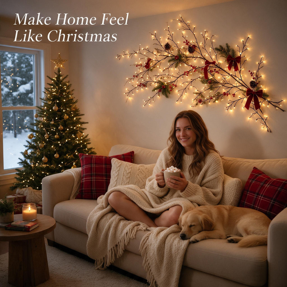 Make home feel like Christmas with Lumora