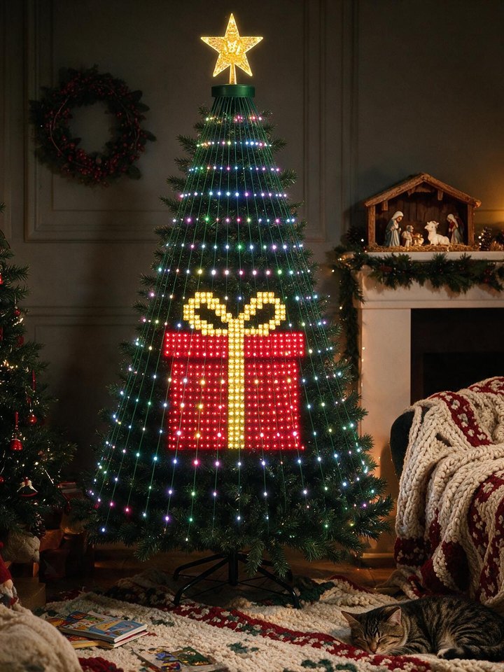 Yulora tree showing a Gift picture