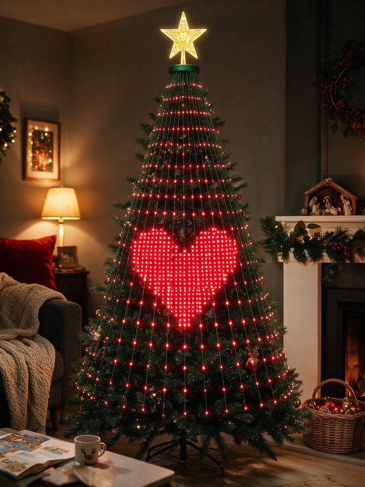 Yulora tree showing a Heart picture